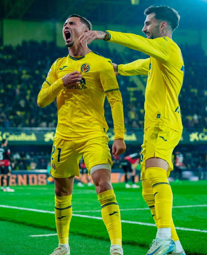 比利亚雷亚尔备战强敌，球员信心十足